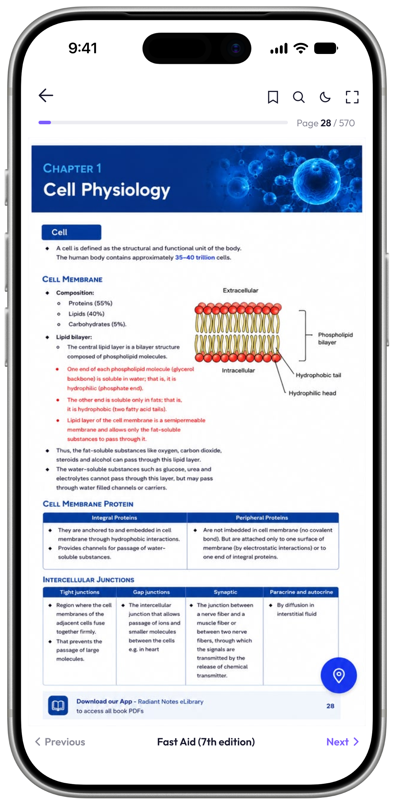 Book Inside the App